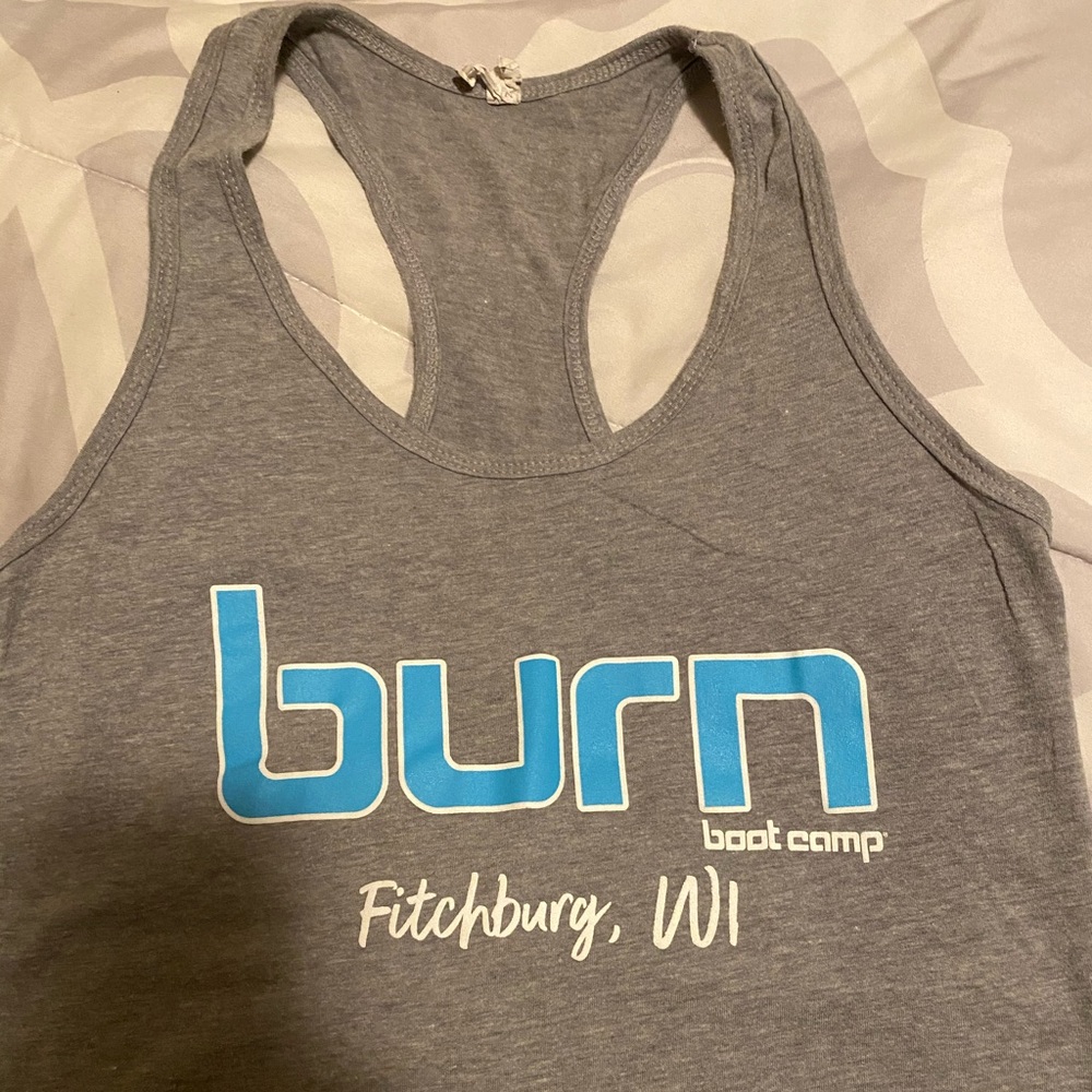 Burn Boot Camp Fitchburg, WI racerback - new!
